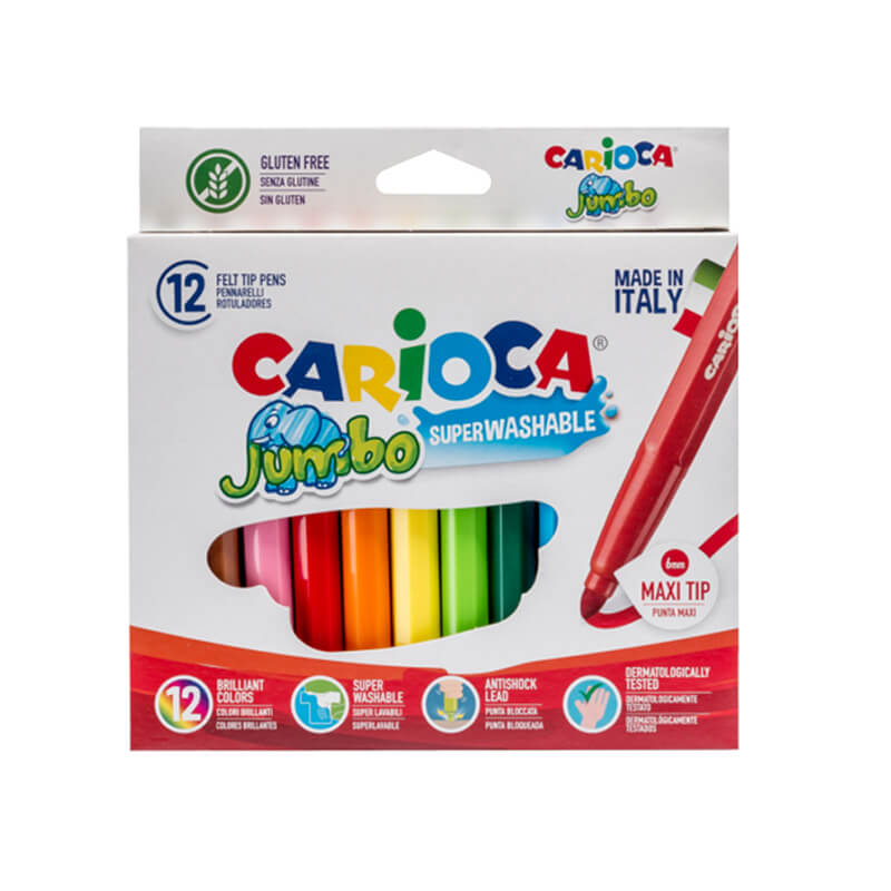 6 plumones jumbo