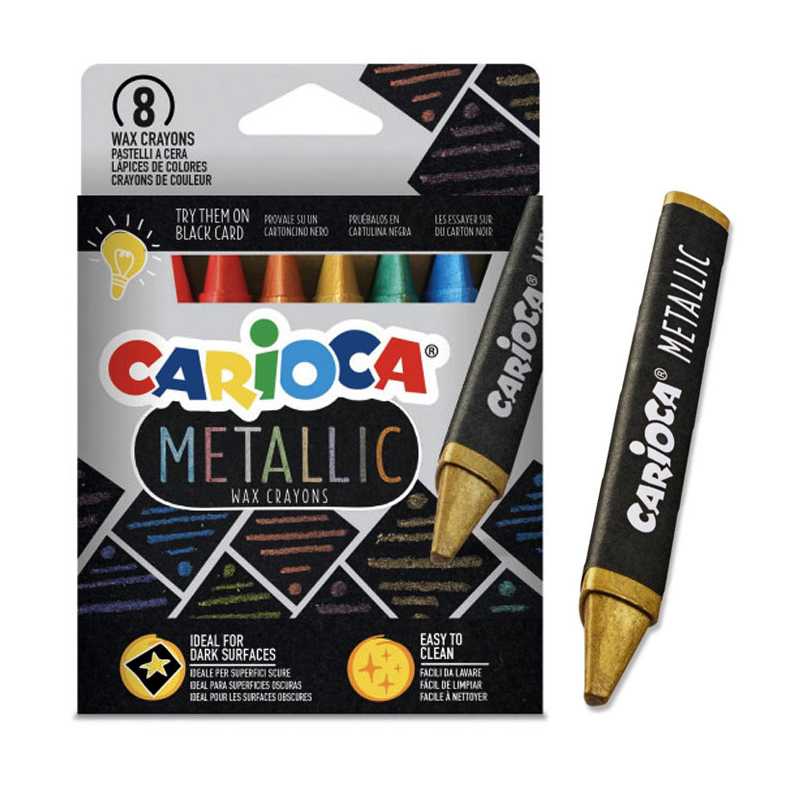 CRAYONES METALLIC CARIOCA