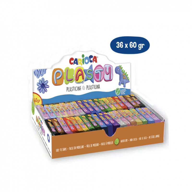 PLASTICINA 2160GRS 18C CARIOCA